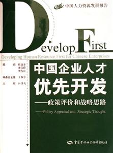 中國(guó)企業(yè)人才優(yōu)先開(kāi)發(fā)政策評(píng)價(jià)和戰(zhàn)略思路policyappraisalandstrategicthought 中國(guó)企業(yè)人才優(yōu)先開(kāi)發(fā)政策評(píng)價(jià)和戰(zhàn)略思路policyappraisalandstrategicthought