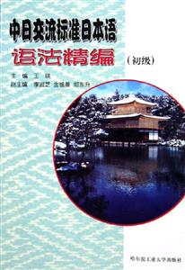 中日交流標(biāo)準(zhǔn)日本語語法精編 中日交流標(biāo)準(zhǔn)日本語語法精編